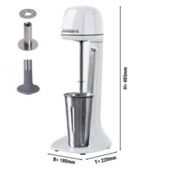 ROBAND | Spindelmixer (Neue Generation) - 710ml- 150 Watt - Weiß