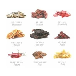 Dörrgerät / Dehydrator - Inkl. 6 Trockenschalen -Beste Küchengeräte Geschäfte Rezept1 2d50 3