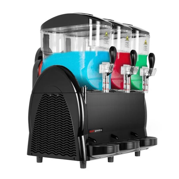 Slush-Maschine - 3x 12 Liter - Schwarz 4 Slush-Maschine - 3x 12 Liter - Schwarz – Bild 2