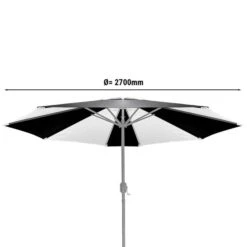 Sonnenschirm Stoff - Ø270 Cm- Ohne LED Beleuchtung