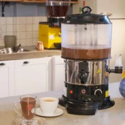 Schokoladenspender / Salep - 9 Liter - Schwarz Silber 21 Schokoladenspender / Salep - 9 Liter - Schwarz Silber -Beste Küchengeräte Geschäfte SSRM9S Stock 1140