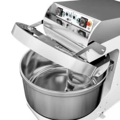 Bäckerei-Spiralteigknetmaschine - 157 Liter / 100 Kg - 2 Geschwindigkeiten - Mit Festem Kessel - 2 Motoren -Beste Küchengeräte Geschäfte STKMMK100 5 cf7a