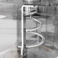 Bäckerei-Spiralteigknetmaschine 70 Liter / 40 Kg - 2 Geschwindigkeiten - Mit Festem Kessel - 2 Motoren -Beste Küchengeräte Geschäfte STKMMK40 7 4035