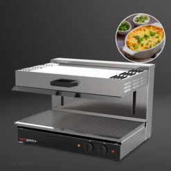 Pita Ofen/ Salamander SPEZIAL - Mit Höhenverstellbarem Heizkörper - 0,65 M - Überbackgerät - Toaster -Beste Küchengeräte Geschäfte Salamander FB 44c1 1