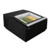 Tisch-Eisvitrine - 670mm - Für 3x 5L Eisbehälter - Deckelöffnung Zur Bedienungsseite