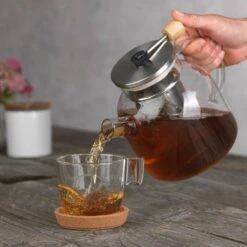 BEEM Teekanne Aus Glas - Mit Siebeinsatz - 1,5 Liter -Beste Küchengeräte Geschäfte TKGSBE15 12 55ac