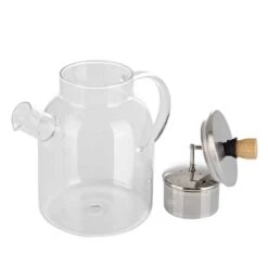 BEEM Teekanne Aus Glas - Mit Siebeinsatz - 1 Liter -Beste Küchengeräte Geschäfte TKGSBE1 10 0ba3