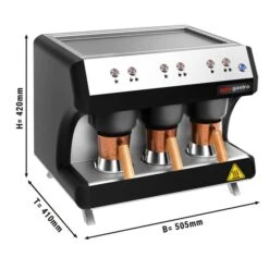 Türkische Kaffee- & Mokka Maschine TRIO - 2kW -Beste Küchengeräte Geschäfte TKMMAT3 0 e28d