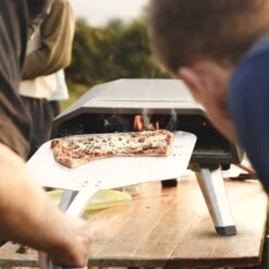 Tragbarer Gas Pizzaofen Groß - Tiefe: 400 Mm -Beste Küchengeräte Geschäfte TPOGL detail inuse4 e6e9 2