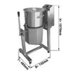 Vegetarischer/ Hummus Cutter - 30 Liter - 3 KW - 400 Volt