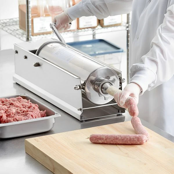 Manueller Wurstfüller - 5 Liter - Edelstahl 10 Manueller Wurstfüller - 5 Liter - Edelstahl – Bild 8