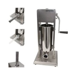 Manueller Wurstfüller - 7 Liter - Edelstahl -Beste Küchengeräte Geschäfte WFMFC7 005 d5fe