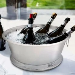 Weinkühler - Ø 550mm - Silber 7 Weinkühler - Ø 550mm - Silber -Beste Küchengeräte Geschäfte WKBPE55W room in use 4973