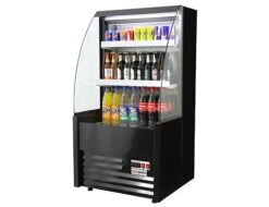 Wandkühlregal - 725mm - Mit LED-Beleuchtung & 2 Ablagen