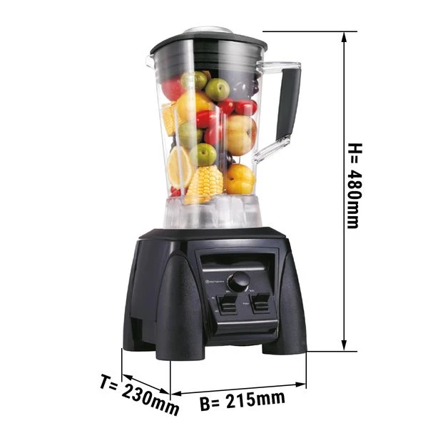 Barmixer / Standmixer - 2 Liter - 1500 Watt 3 Barmixer / Standmixer - 2 Liter - 1500 Watt