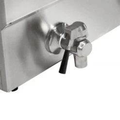 Elektro Fritteuse - 8 Liter - 3,25 KW - Mit Ablasshahn -Beste Küchengeräte Geschäfte deep fryer detail drain cock 1 8b98