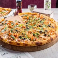 Elektro Mini Pizzaofen - Schwarz - 1x 34cm - Manuell -Beste Küchengeräte Geschäfte detail pizza 1 7743 1