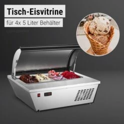 Tisch-Eisvitrine - 805mm - Für 4x 5L Eisbehälter - Gewölbter Deckel 23 Tisch-Eisvitrine - 805mm - Für 4x 5L Eisbehälter - Gewölbter Deckel -Beste Küchengeräte Geschäfte eavnr67 1 9c5d