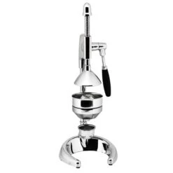 Manuelle Fruchtsaftpresse - Silber - O-Fuß - Mit Tropf-Auffangschale 8 Manuelle Fruchtsaftpresse - Silber - O-Fuß - Mit Tropf-Auffangschale -Beste Küchengeräte Geschäfte fspmk a 18bb