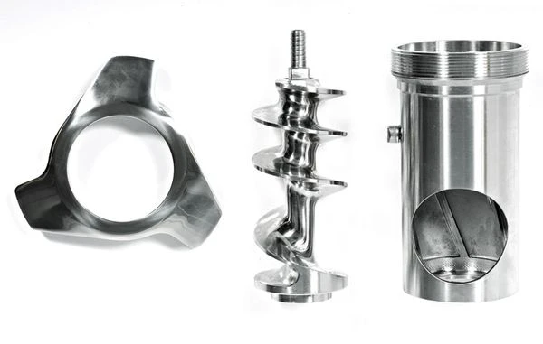 Elektrischer Fleischwolf - 600kg/h - 2,2 KW - 1400rpm - Mit Kühlung 6 Elektrischer Fleischwolf - 600kg/h - 2,2 KW - 1400rpm - Mit Kühlung – Bild 4