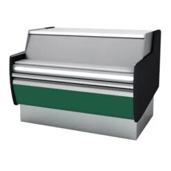 Kassentisch - 1310mm - Mit LED-Beleuchtung - Standard Mit Frontblende Schwarz -Beste Küchengeräte Geschäfte kai129 dunkelgruen 1586