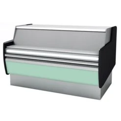 Kassentisch - 1620mm - Mit LED-Beleuchtung - Standard Mit Frontblende Schwarz -Beste Küchengeräte Geschäfte kai159 hellgruen 9715