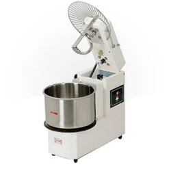 Teigknetmaschine - 53 Liter / 44 Kg - 1 Geschwindigkeit - Kessel Abnehmbar Und Rührwerk Aufklappbar -Beste Küchengeräte Geschäfte tmp53kr clean 062d