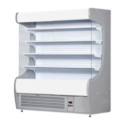 Wandkühlregal - 1515mm - Mit LED-Beleuchtung & 4 Ablagen